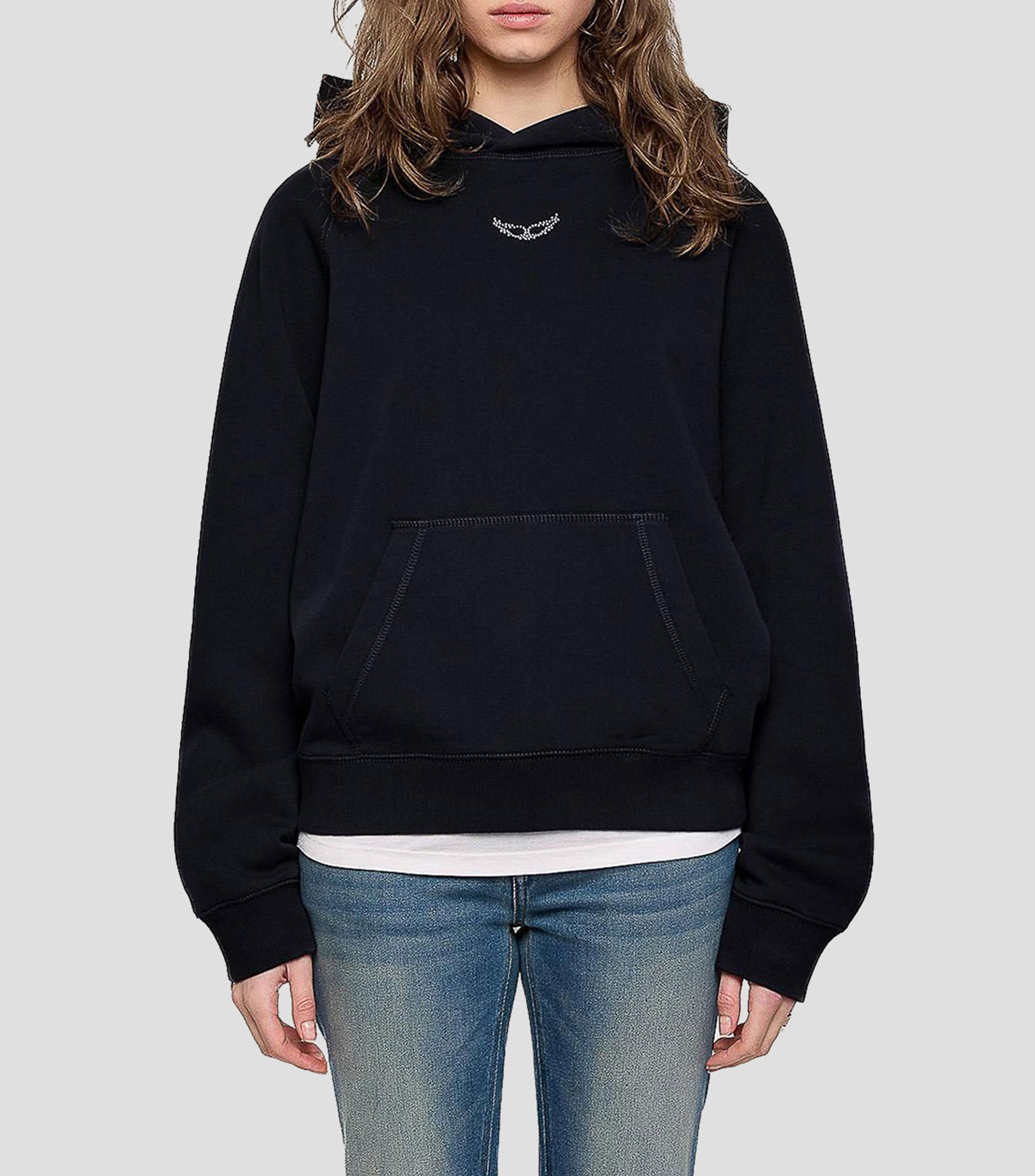 Sudadera canguro con capucha Mujer